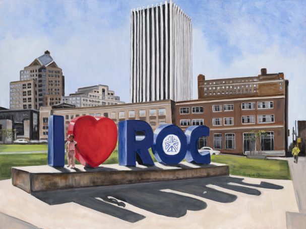 I "Heart" ROC I "Heart" ROC in downtown Rochester NY